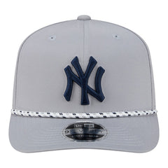 New York Yankees New Era Sport Rope 9SEVENTY Adjustable Hat - Gray Hats