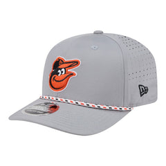Baltimore Orioles New Era Sport Rope 9SEVENTY Adjustable Hat - Gray Hats