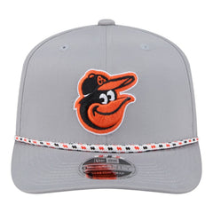 Baltimore Orioles New Era Sport Rope 9SEVENTY Adjustable Hat - Gray Hats