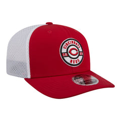 Cincinnati Reds New Era Active 9SEVENTY Adjustable Trucker Hat - Red Hats