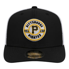 Pittsburgh Pirates New Era Active 9SEVENTY Adjustable Trucker Hat - Black Hats