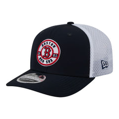 Boston Red Sox New Era Active 9SEVENTY Adjustable Trucker Hat - Navy Hats