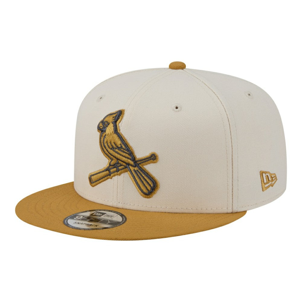 St. Louis Cardinals New Era 2-Tone Color Pack 9FIFTY Snapback Hat - Light Beige/Khaki Hats