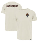 Cleveland Browns '47 Dawg Pound XL Backer Franklin T-Shirt - Cream T-shirts