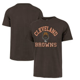 Cleveland Browns '47 Dawg Pound XL All Day Franklin T-Shirt - Brown T-shirts