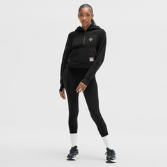 New Orleans Saints lululemon Women's Scuba Oversized Half-Zip Hoodie - Black Hoodies