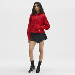Tampa Bay Buccaneers lululemon Women's Scuba Oversized Half-Zip Hoodie - College Crimson Hoodies