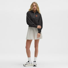 Cincinnati Bengals lululemon Women's Scuba Oversized Half-Zip Hoodie - Black Hoodies