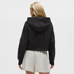 Detroit Lions lululemon Women's Scuba Oversized Half-Zip Hoodie - Black Hoodies