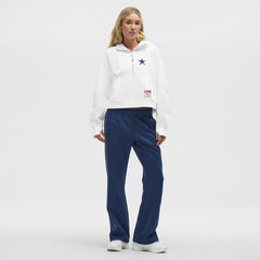 Dallas Cowboys lululemon Women's Scuba Oversized Half-Zip Hoodie - White Hoodies