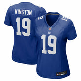 Jameis Winston New York Giants Women's Team Game Jersey - Royal Jerseys