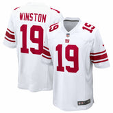 Jameis Winston New York Giants Game Jersey - White Jerseys