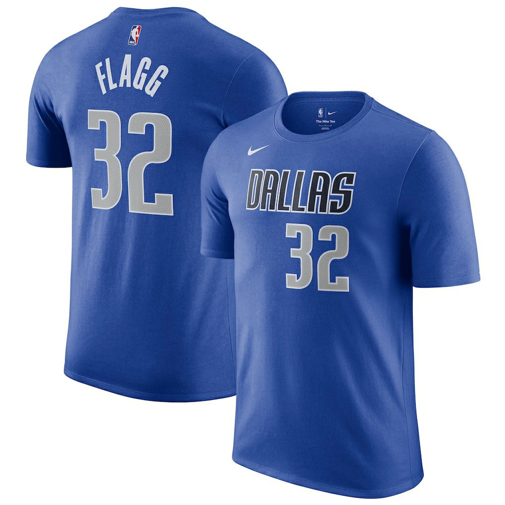Cooper Flagg Dallas Mavericks 2025 NBA Draft Icon Name & Number T-Shirt Blue - Nike outlet