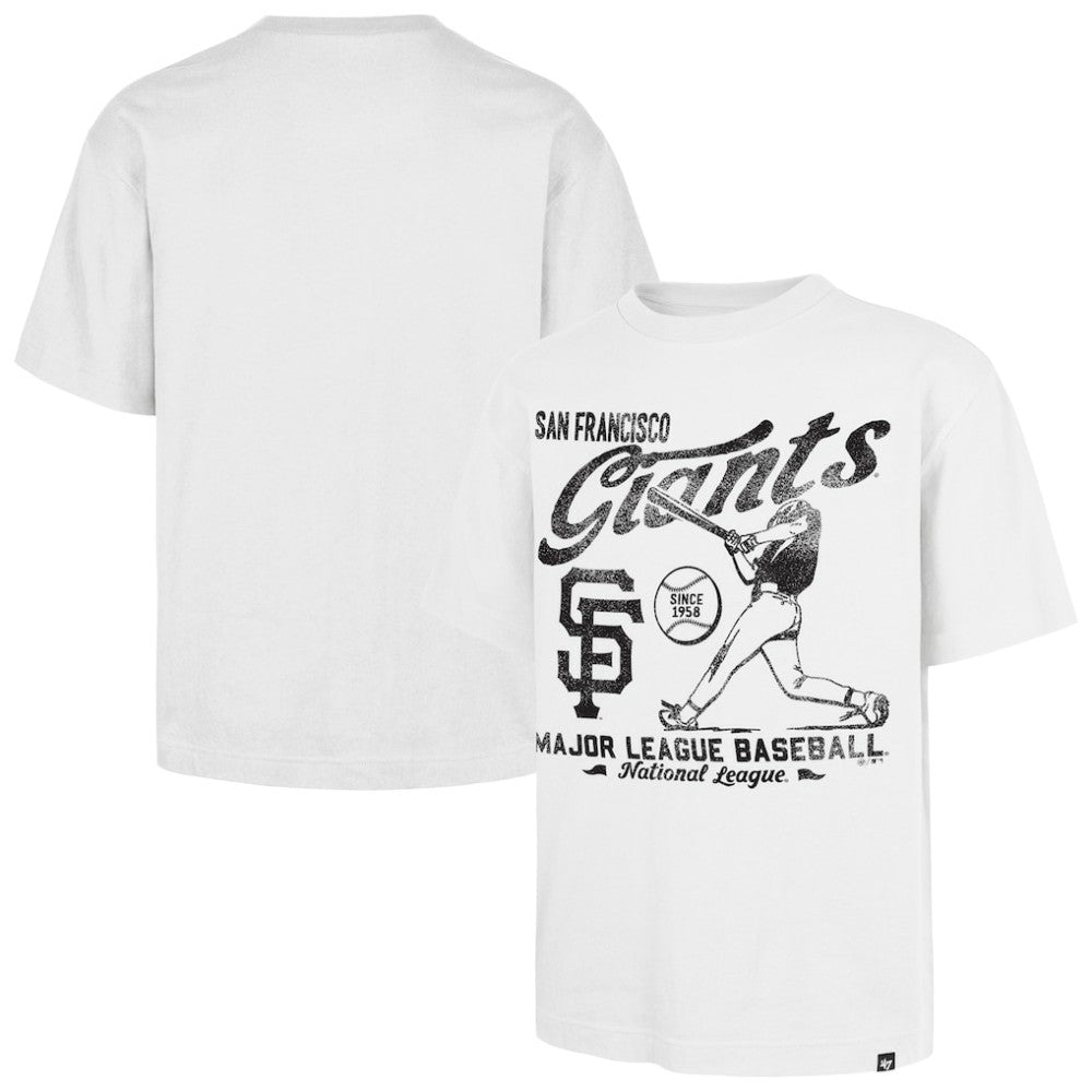 San Francisco Giants '47 Regional Batter Foundation T-Shirt - White T-shirts