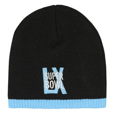 Super Bowl LX Outerstuff Youth Uncuffed Knit Hat - Black Hats