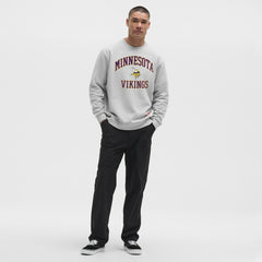 Minnesota Vikings lululemon Steady State Sweatshirt - Heathered Silver Drop Sweatshirts