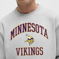 Minnesota Vikings lululemon Steady State Sweatshirt - Heathered Silver Drop Sweatshirts