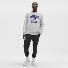 Buffalo Bills lululemon Steady State Sweatshirt - Heathered Silver Drop Sweatshirts