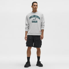 Philadelphia Eagles lululemon Steady State Sweatshirt - Heathered Silver Drop Sweatshirts