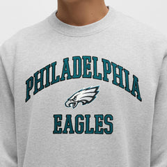 Philadelphia Eagles lululemon Steady State Sweatshirt - Heathered Silver Drop Sweatshirts
