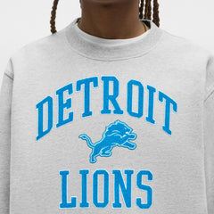 Detroit Lions lululemon Steady State Sweatshirt - Heathered Silver Drop Sweatshirts