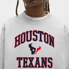 Houston Texans lululemon Steady State Sweatshirt - Heathered Silver Drop Sweatshirts