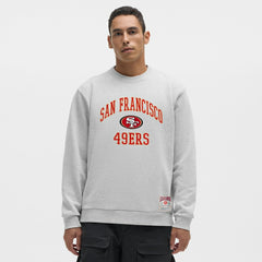 San Francisco 49ers lululemon Steady State Sweatshirt - Heathered Silver Drop Sweatshirts