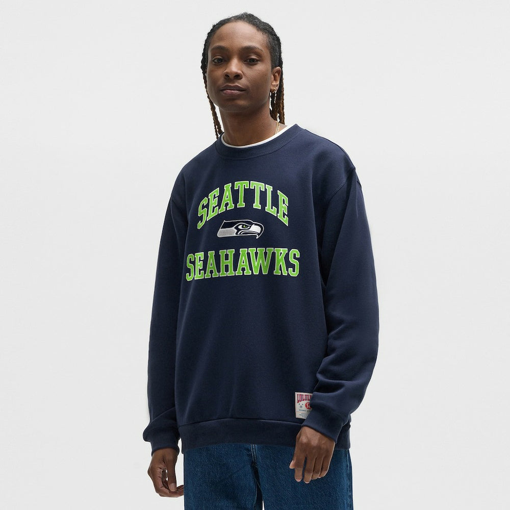 Seattle Seahawks lululemon Steady State Sweatshirt - Club Blue Sweatshirts
