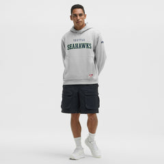 Seattle Seahawks lululemon Steady State Pullover Hoodie - Heathered Silver Drop Hoodies