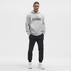 Las Vegas Raiders lululemon Steady State Pullover Hoodie - Heathered Silver Drop Hoodies