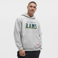 Los Angeles Rams lululemon Steady State Pullover Hoodie - Heathered Silver Drop Hoodies