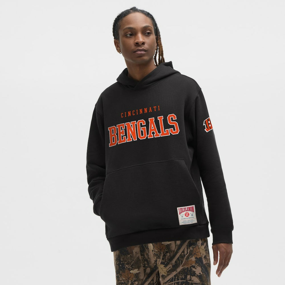 Cincinnati Bengals lululemon Steady State Pullover Hoodie - Black Hoodies