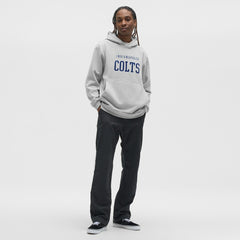 Indianapolis Colts lululemon Steady State Pullover Hoodie - Heathered Silver Drop Hoodies