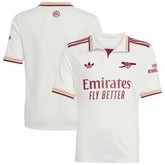 Arsenal Youth 2025/26 Third Replica Jersey White - Adidas on sale
