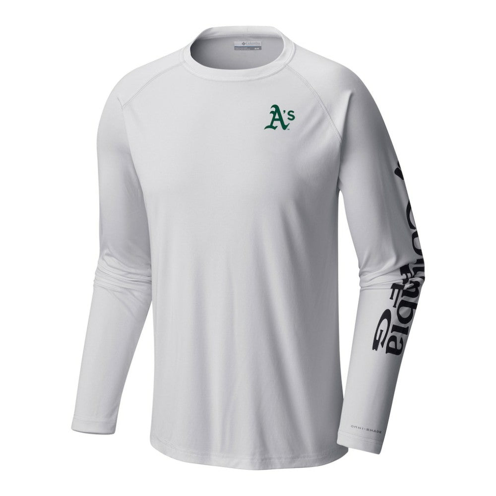 Athletics Columbia Terminal Tackle Long Sleeve Shirt - White