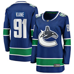 Evander Kane Vancouver Canucks Fanatics Women's Home Breakaway Player Jersey - Blue | US 203277908