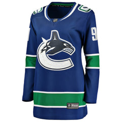 Evander Kane Vancouver Canucks Fanatics Women's Home Breakaway Player Jersey - Blue | US 203277908