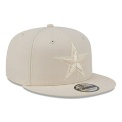 Dallas Cowboys New Era Colorpack 9FIFTY Snapback Hat - Cream Hats