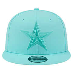 Dallas Cowboys New Era Colorpack 9FIFTY Snapback Hat - Turquoise Hats