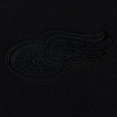 Detroit Red Wings Mitchell & Ness Unisex Phantom Fleece Crew Neck Sweatshirt - Black | US 203279118