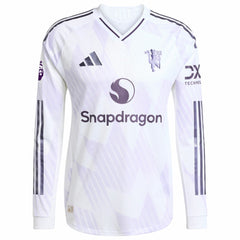 Mason Mount Manchester United 2025/26 Away Long Sleeve Player Jersey White - Adidas for sale