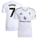 Mason Mount Manchester United 2025/26 Away Replica Player Jersey White - Adidas for sale