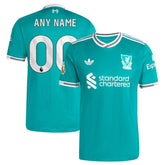 Liverpool 2025/26 Third Custom Jersey Green - Adidas online