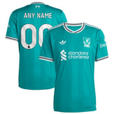 Liverpool 2025/26 Third Replica Custom Jersey Green - Adidas sale