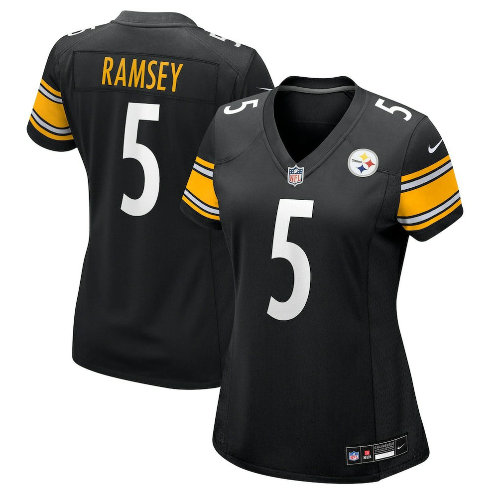 Jalen Ramsey Pittsburgh Steelers Women's Team Game Jersey - Black Jerseys
