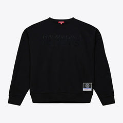 Philadelphia Flyers Mitchell & Ness Unisex Phantom Fleece Crew Neck Sweatshirt - Black | US 203280911