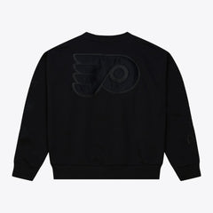 Philadelphia Flyers Mitchell & Ness Unisex Phantom Fleece Crew Neck Sweatshirt - Black | US 203280911