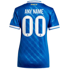 Real Madrid Women's 2025/26 Third Replica Custom Jersey Blue - Adidas discount