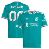 Liverpool Youth 2025/26 Third Replica Custom Jersey Green - Adidas cheap