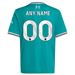 Liverpool Youth 2025/26 Third Replica Custom Jersey Green - Adidas cheap